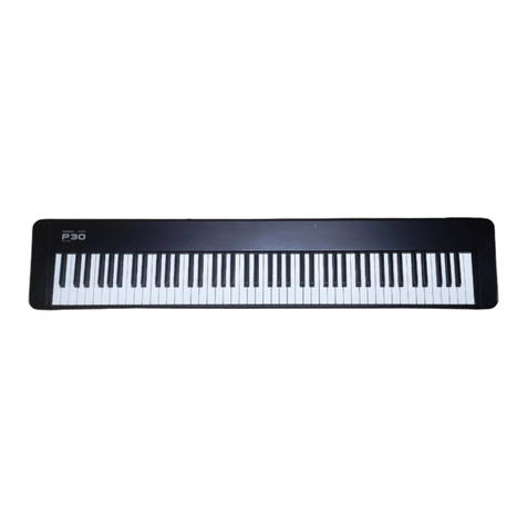 Technics SXP30 - ELECTRONIC PIANO User manual Technics SXP30 - ELECTRONIC PIANO User manual