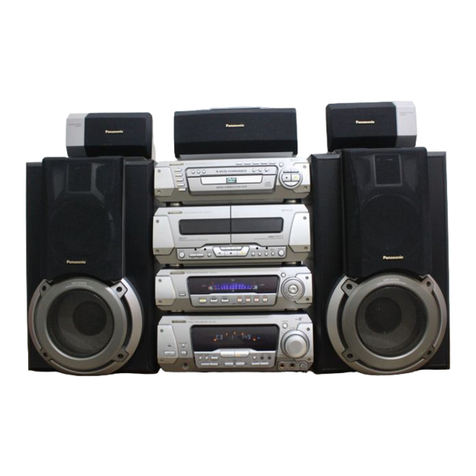 Panasonic SCDV150 - MINISYS 5-D DVD CHGR operating instructions