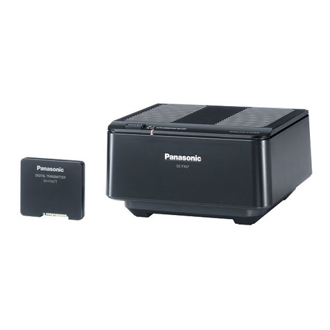 Panasonic SHFX67 - WIRELESS HOME THEATER SOUND SYSTEM operating instructions