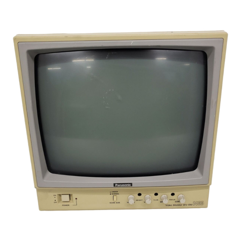 Panasonic WVBM1400 - B&W CAMERA User manual