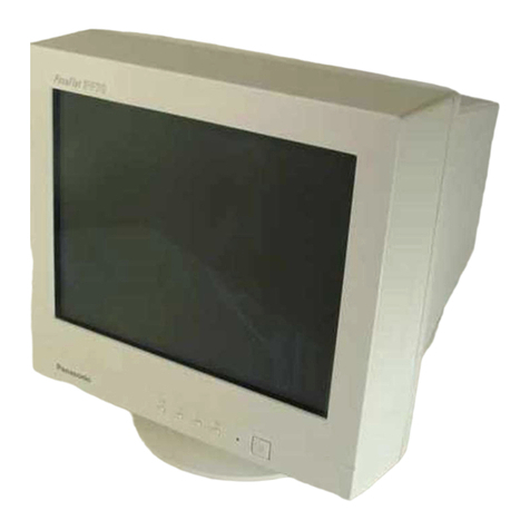 Panasonic PanaFlat PF70 User manual