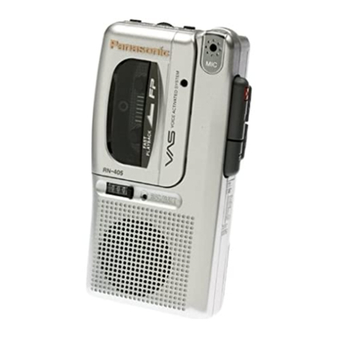 Panasonic RN-505 User manual