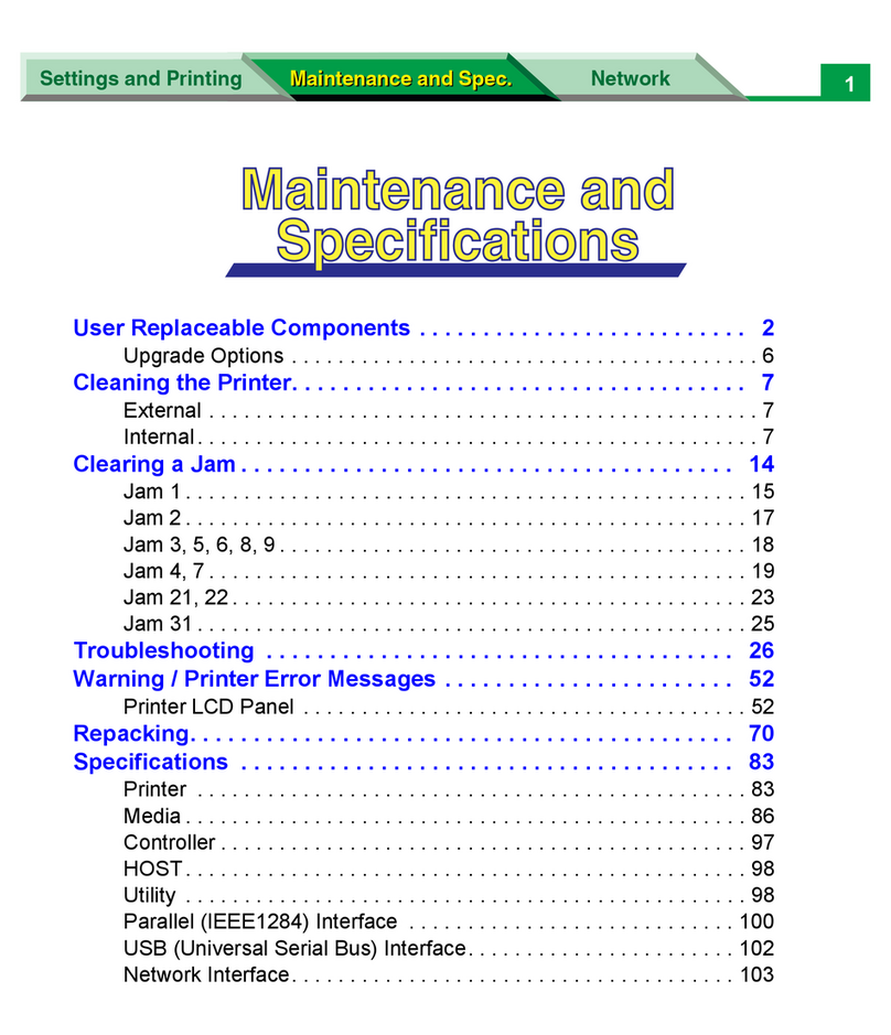 Panasonic WORKIO DP-CL21 User manual