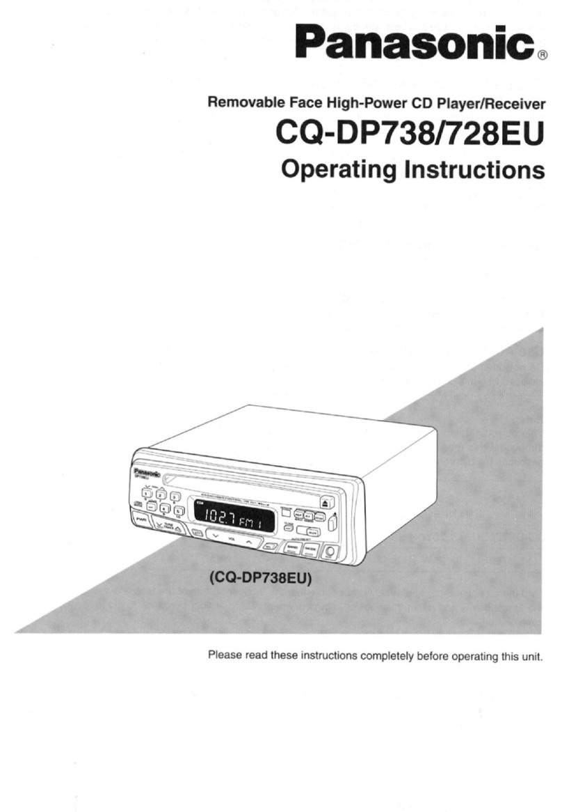 Panasonic CQ-DP728EU user guide