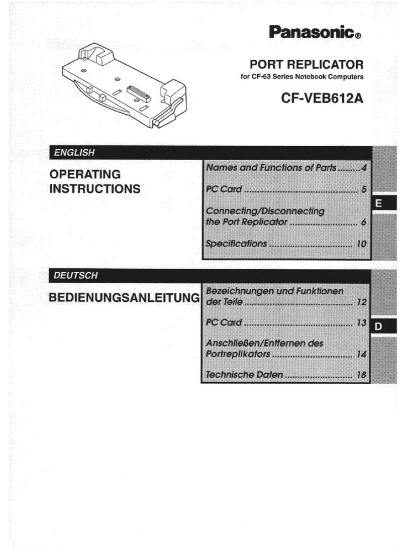 Panasonic CF-VEB612A User manual