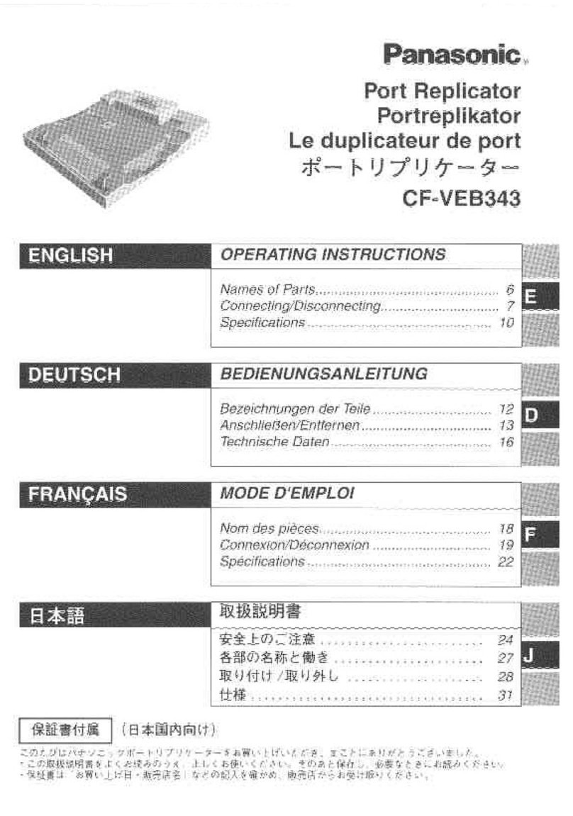 Panasonic CF-VEB343 User manual Panasonic CF-VEB343 User manual