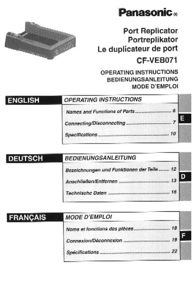 Panasonic CF-VEB071W User manual
