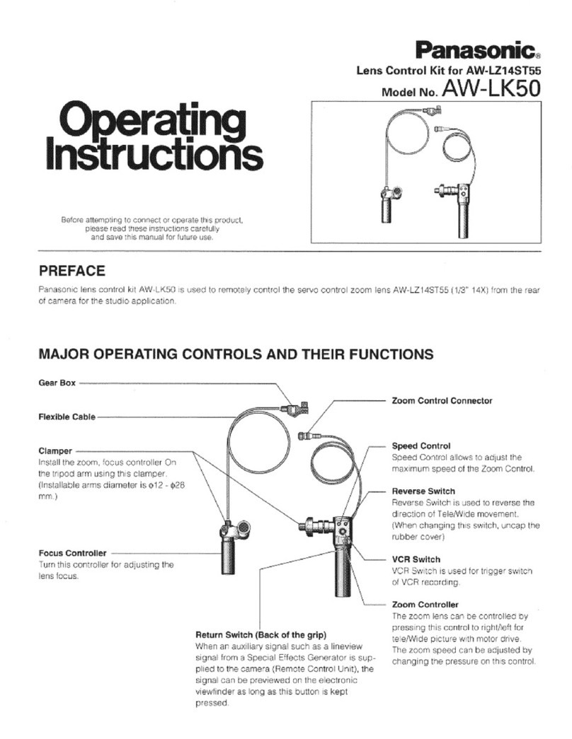 Panasonic AW-LK50 User manual