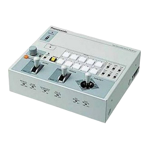 Panasonic AWRP301 - PAN/TILT CONTROL PAN operating instructions