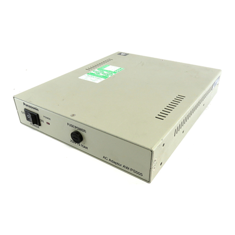 Panasonic AWPS505 - AC ADAPTOR User manual