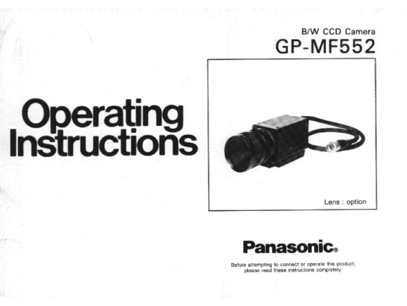 Panasonic GPMF552 - ICD CAMERA User manual