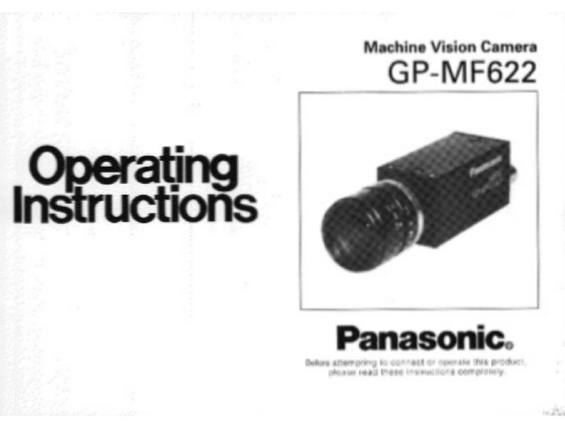 Panasonic GPMF622 - MACHINE VISION CAMER User manual