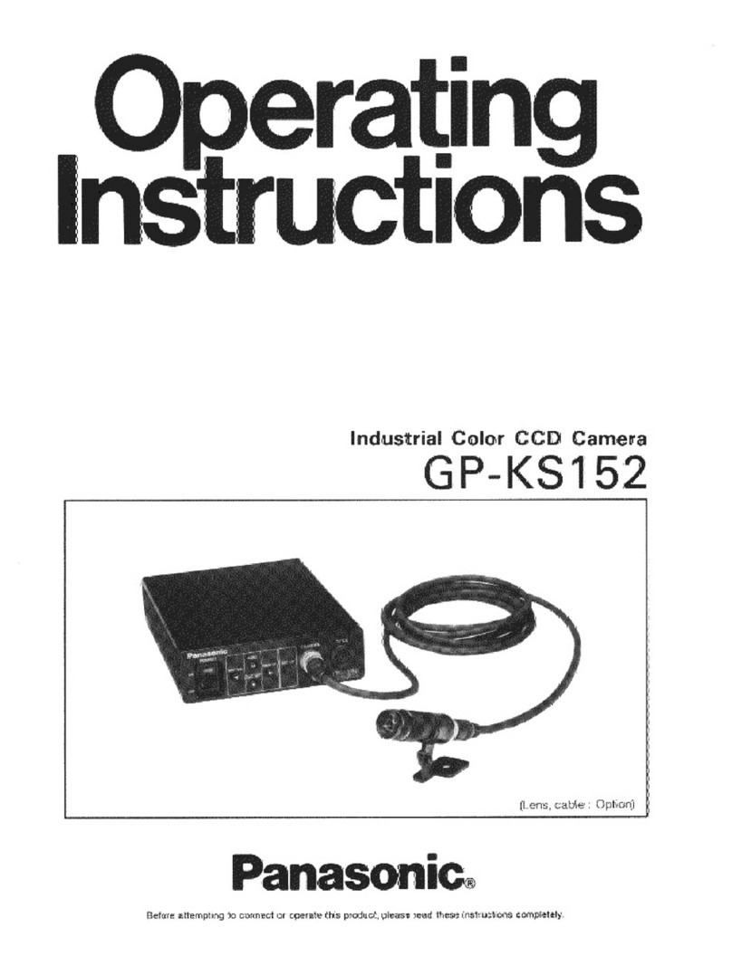 Panasonic GPKS152 - CCD CAMERA operating instructions
