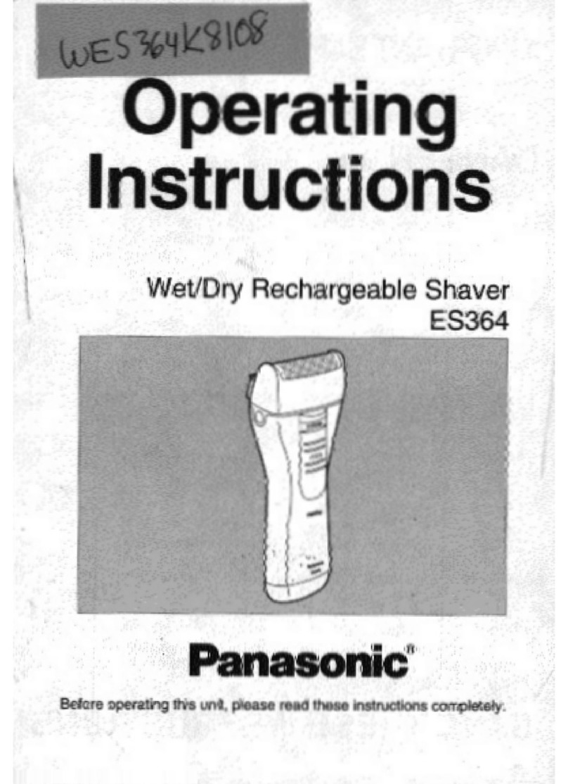 Panasonic ES-364 User manual