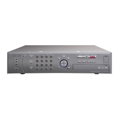 Panasonic WJRT416 - 16CH DIGITAL RECORDER instructions Panasonic WJRT416 - 16CH DIGITAL RECORDER instructions
