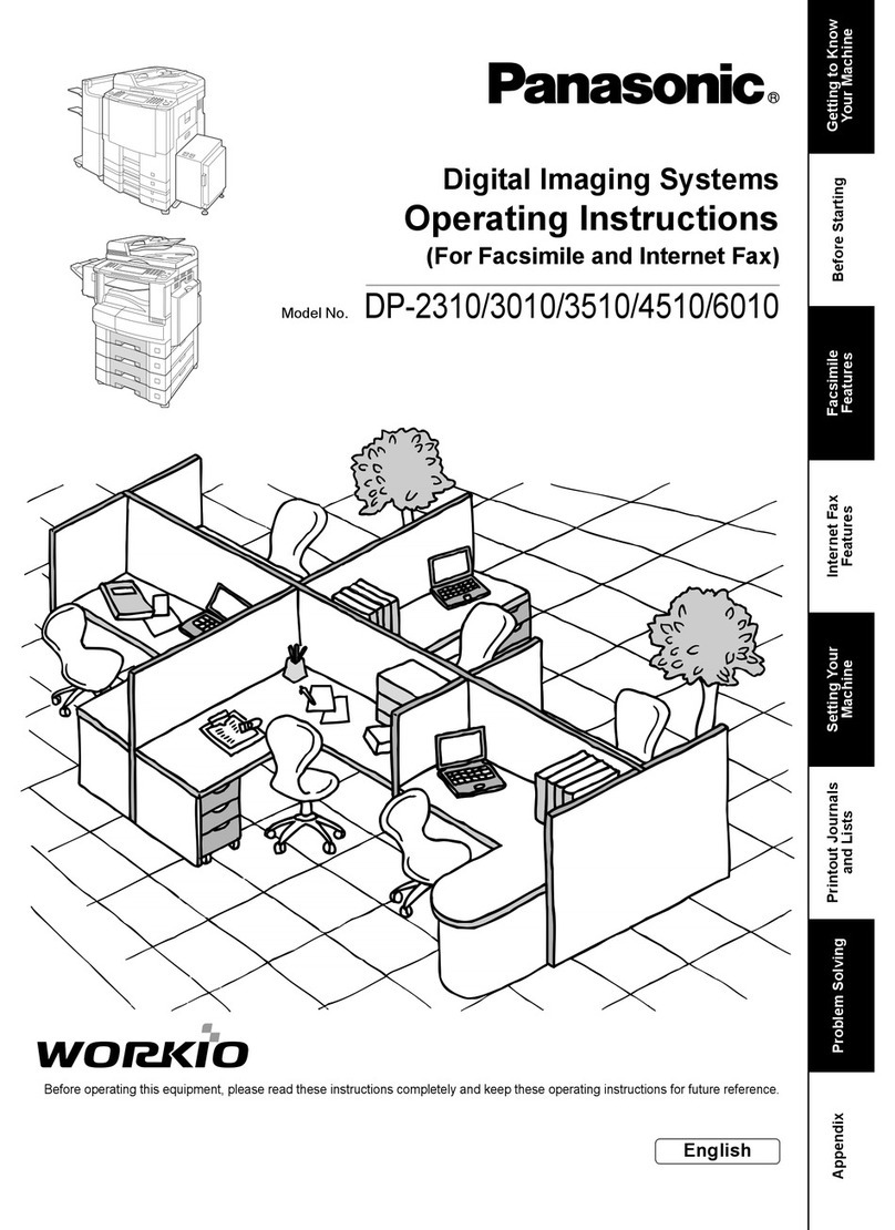 Panasonic Workio DP-2310 User manual