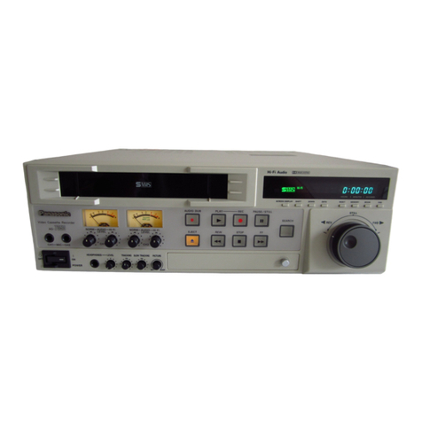 Panasonic AG-7150 User manual