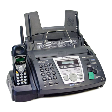 Panasonic KX-FPG371 operating instructions