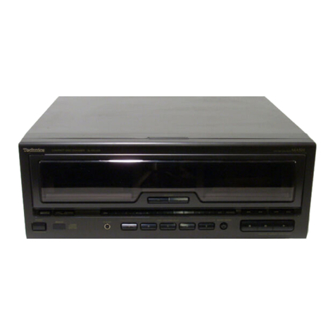 Technics SLMC300 - COMPACT DISC CHANGER User manual Technics SLMC300 - COMPACT DISC CHANGER User manual