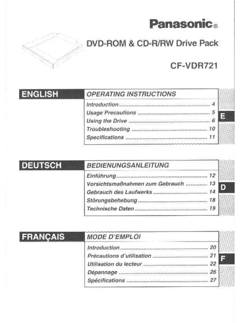 Panasonic CF-VDR721M User manual