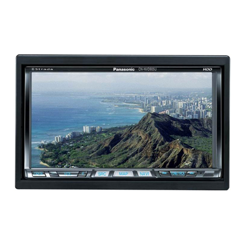 Panasonic CN-NVD905U - Strada - Navigation System installation instructions