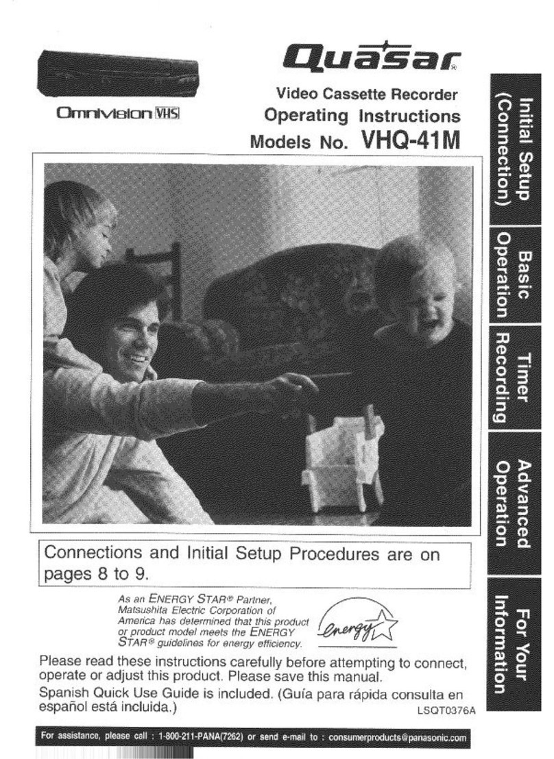 Quasar OmniVision VHQ-40M User manual