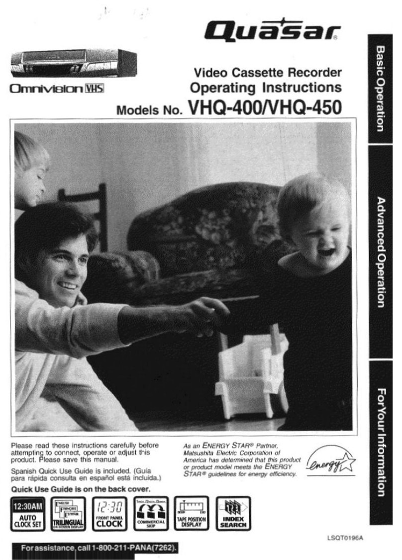 Quasar OmniVision VHQ-400 user guide