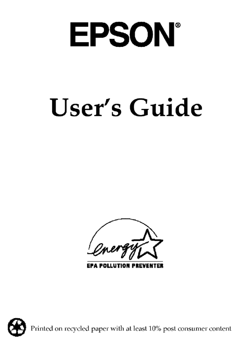Epson ActionPC 2600 User manual