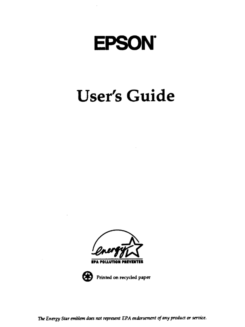 Epson ActionDesk 4000 User manual