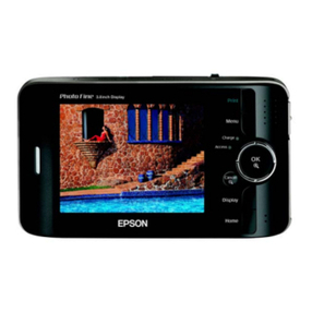 Epson P4000 - Multimedia Storage Viewer User manual