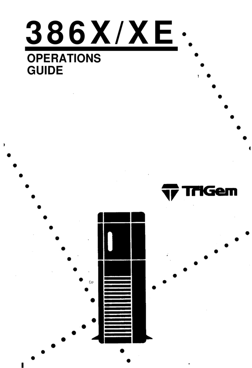 TRIGEM CW3D25C Canadian Product Operation guide