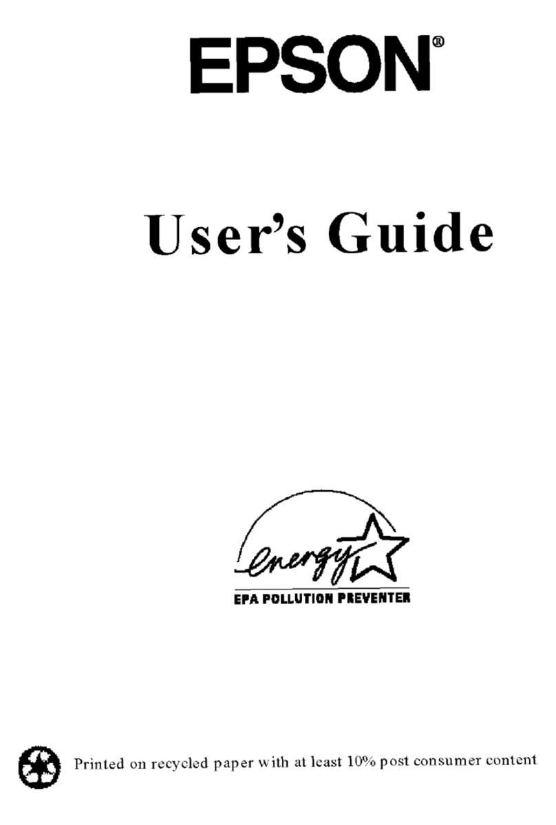 Epson ActionTower 8000 User manual