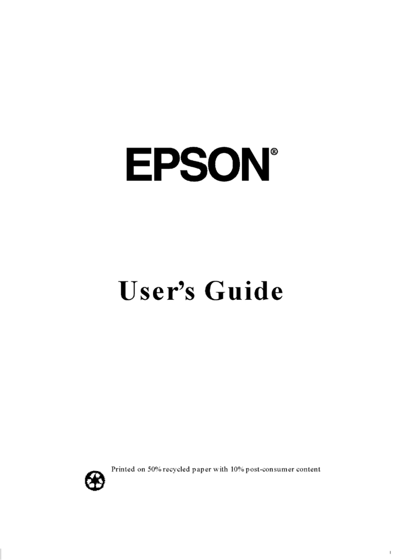 Epson ActionTower 2000 User manual