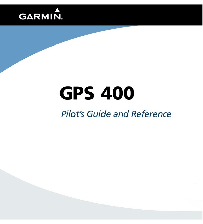 Garmin GPS 400 Pilot's Guide & Reference