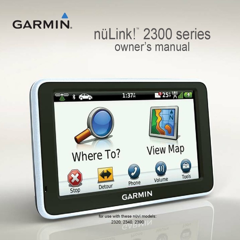 Garmin nuLink! LIVE 2390 owner's manual
