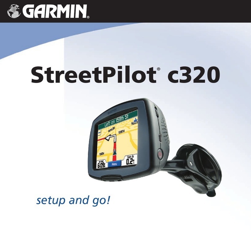 Garmin Streetpilot C320 Setup guide