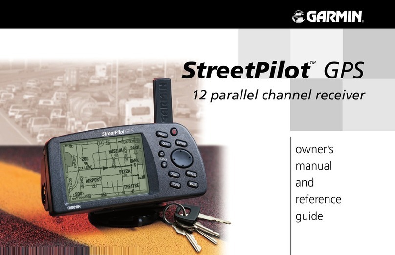 Garmin StreetPilot GPS owner's manual