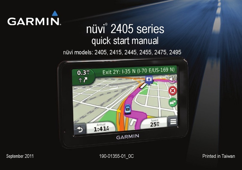 Garmin nuvi 2455LT Instruction manual