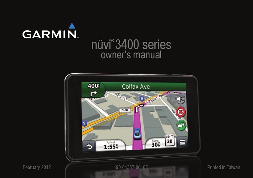 Garmin nuvi 3450 owner's manual