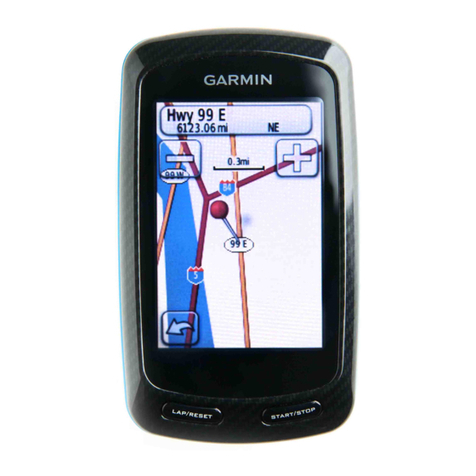Garmin Edge 800 User manual