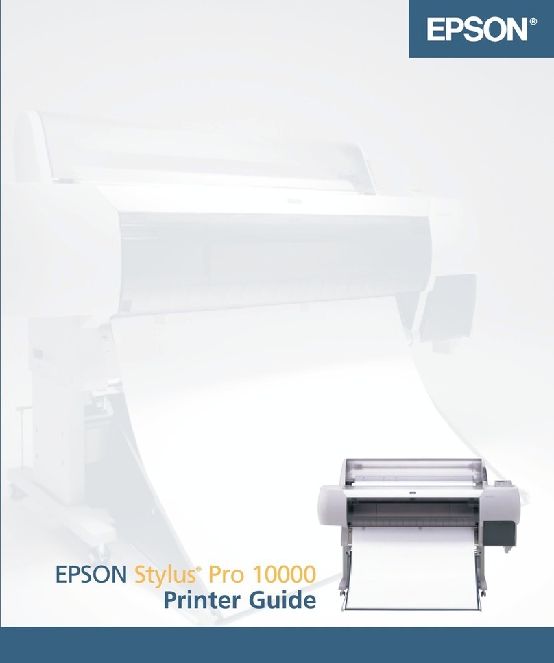 Epson Stylus Pro 10000 Series User manual