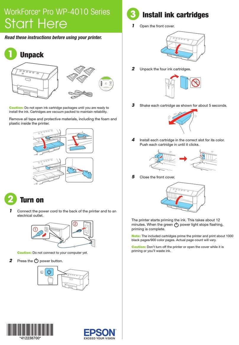 Epson WorkForce Pro WP-4010 Manual
