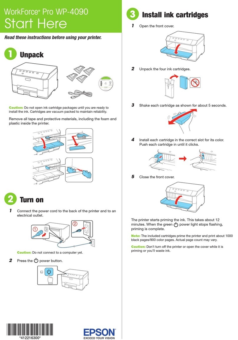 Epson WorkForce Pro WP-4090 Manual
