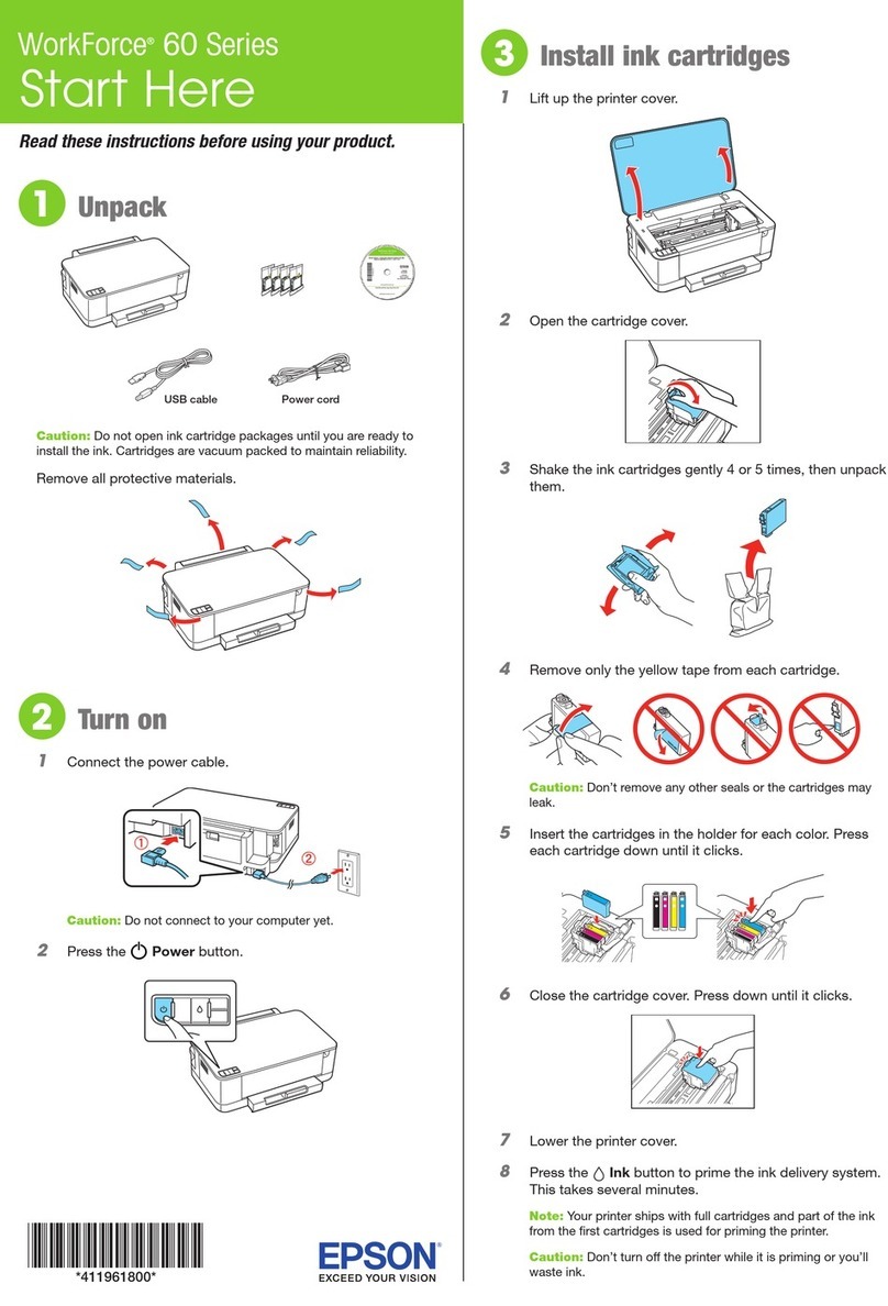 Epson WorkForce 60 Instruction Manual Epson WorkForce 60 Instruction Manual
