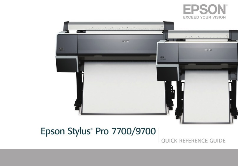 Epson Stylus Pro 7700 Series User manual