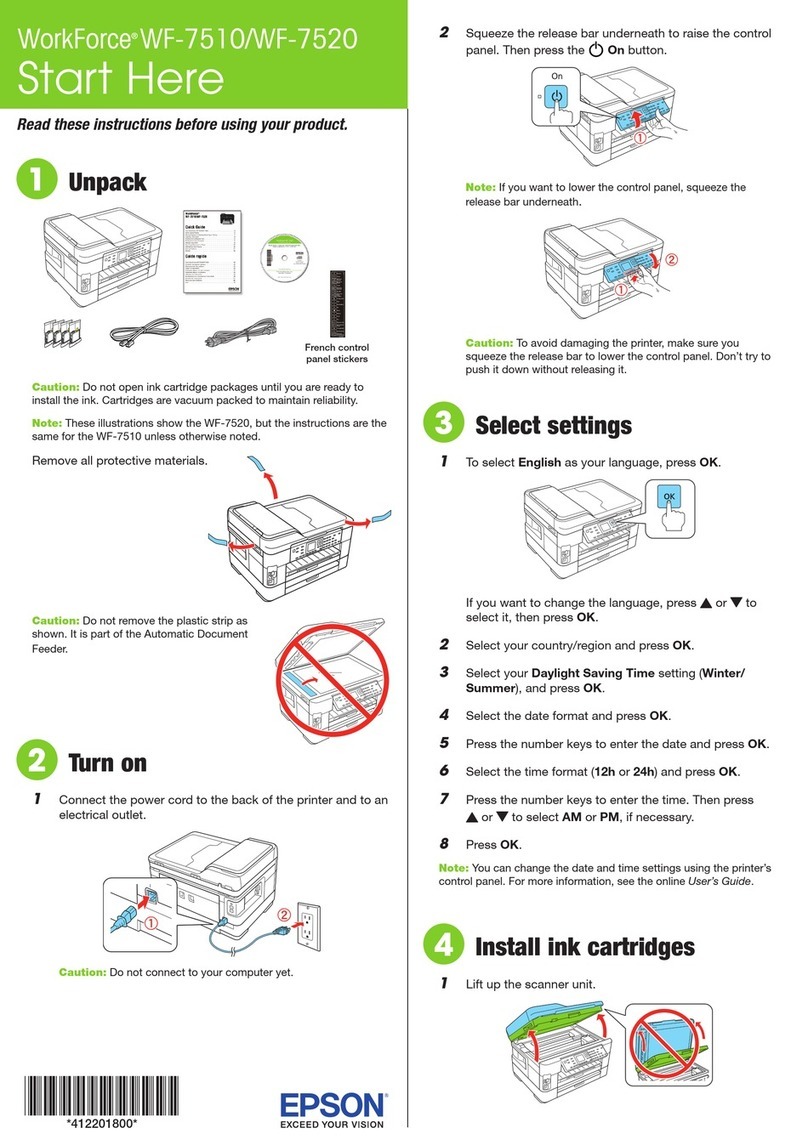 Epson WorkForce WF-7510 Manual