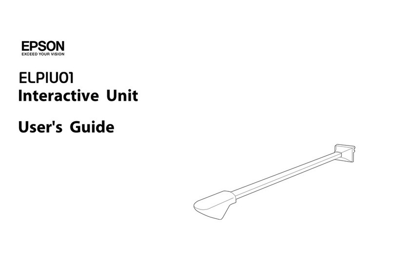 Epson BrightLink Solo Interactive Module (IU-01 User manual