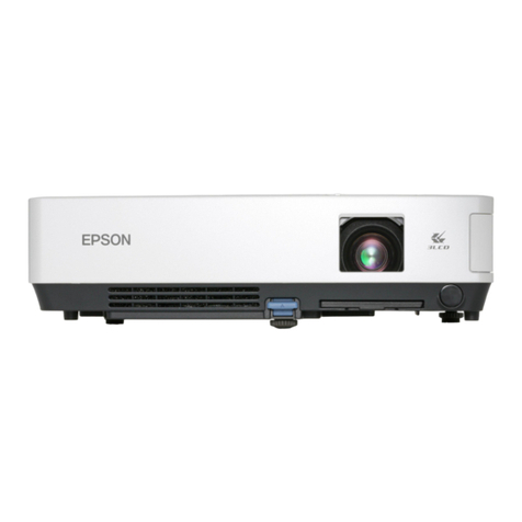 Epson 1700C - PowerLite XGA LCD Projector User manual