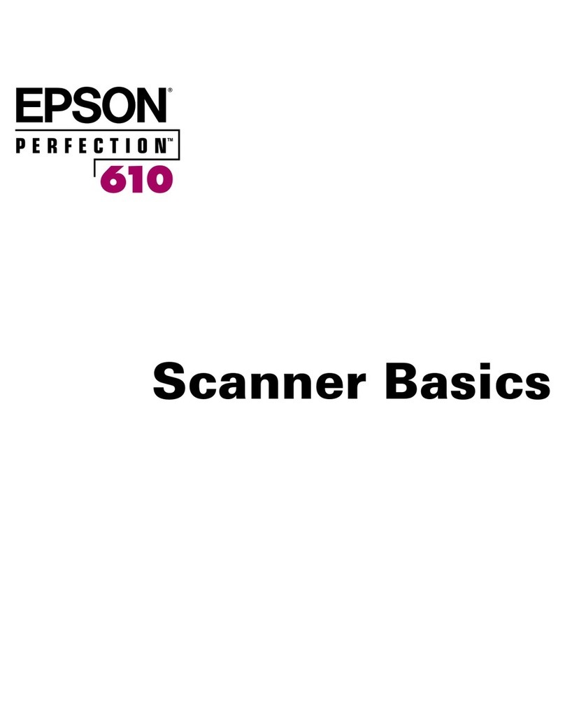 Epson Perfection 610 Scanner Scanner Basics