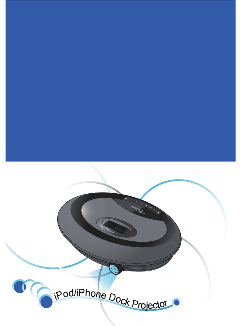 Optoma DV20 User manual